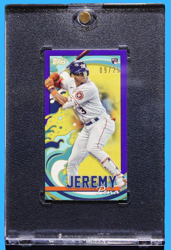 2022 Topps Rip Jeremy Pena RC Purple /25