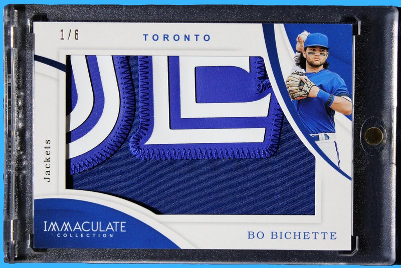 2020 Panini Immaculate Bo Bichette Team Jacket Relic /6