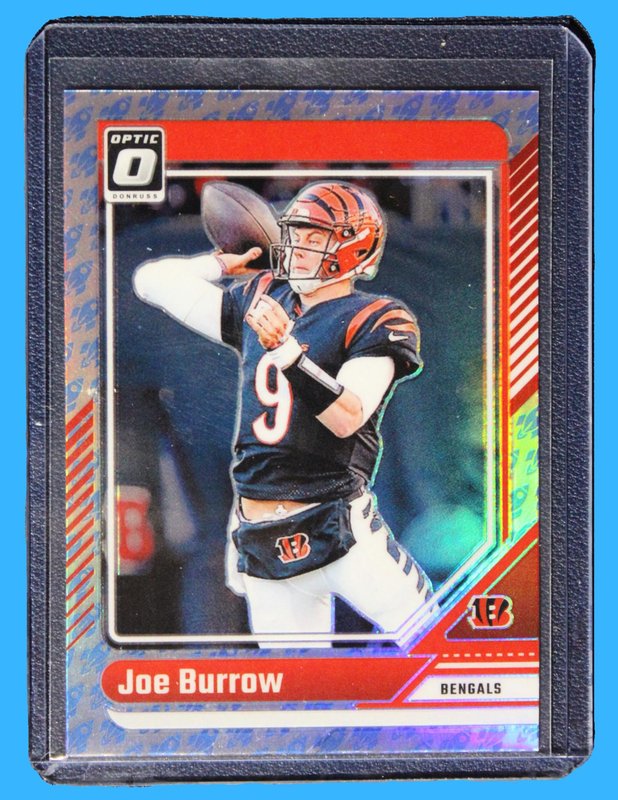2024 Panini Donruss Optic Football Joe Burrow Rocket Ship Prizm SSP