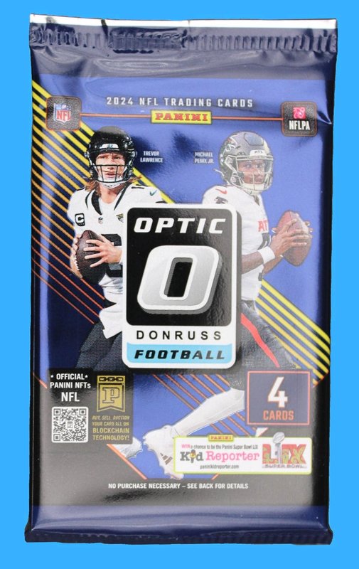 2024 Panini Donruss Optic Football Hobby Pack (Fresh Box)