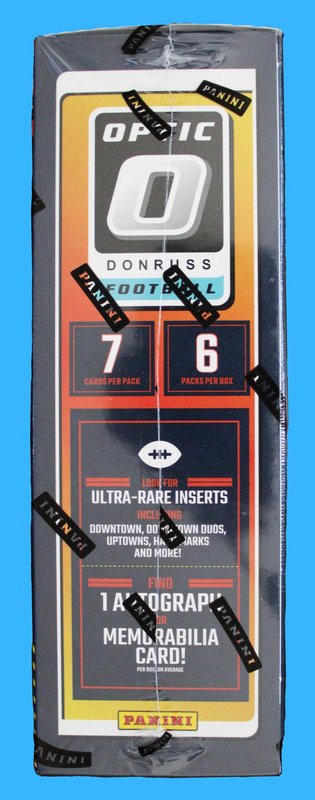 2024 Panini Donruss Optic Football Mega Box (Blue Hyper) - Image 3