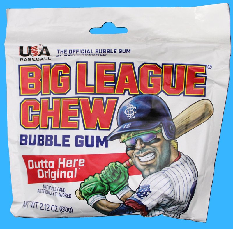 2.12oz Big League Chew Bubble Gum (Outta Here Original)